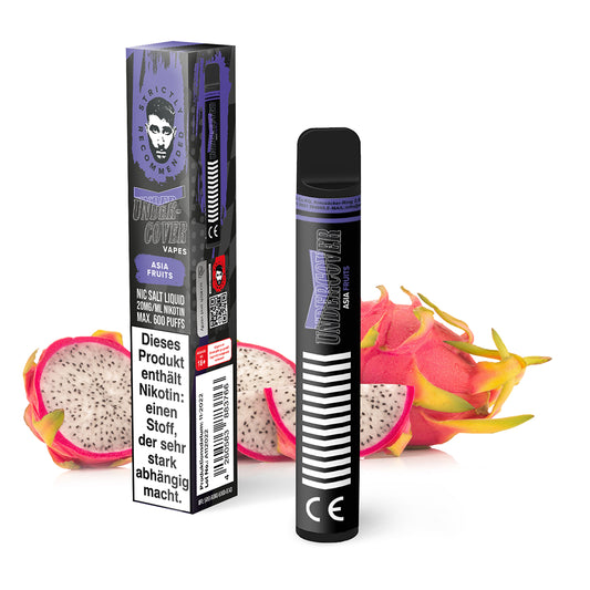 Undercover Vapes Samra Asia Fruits 20mg Nikotin