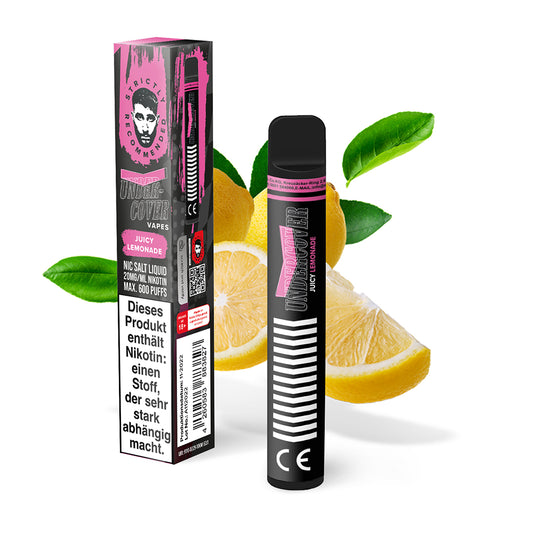 Undercover Vapes Samra Juicy Lemonade 20mg Nikotin