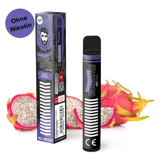 Undercover Vapes Samra Asia Fruits Nikotinfrei