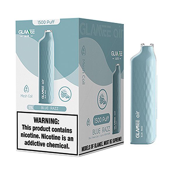 Glamee Air Vape Blue Razz 1500 Züge